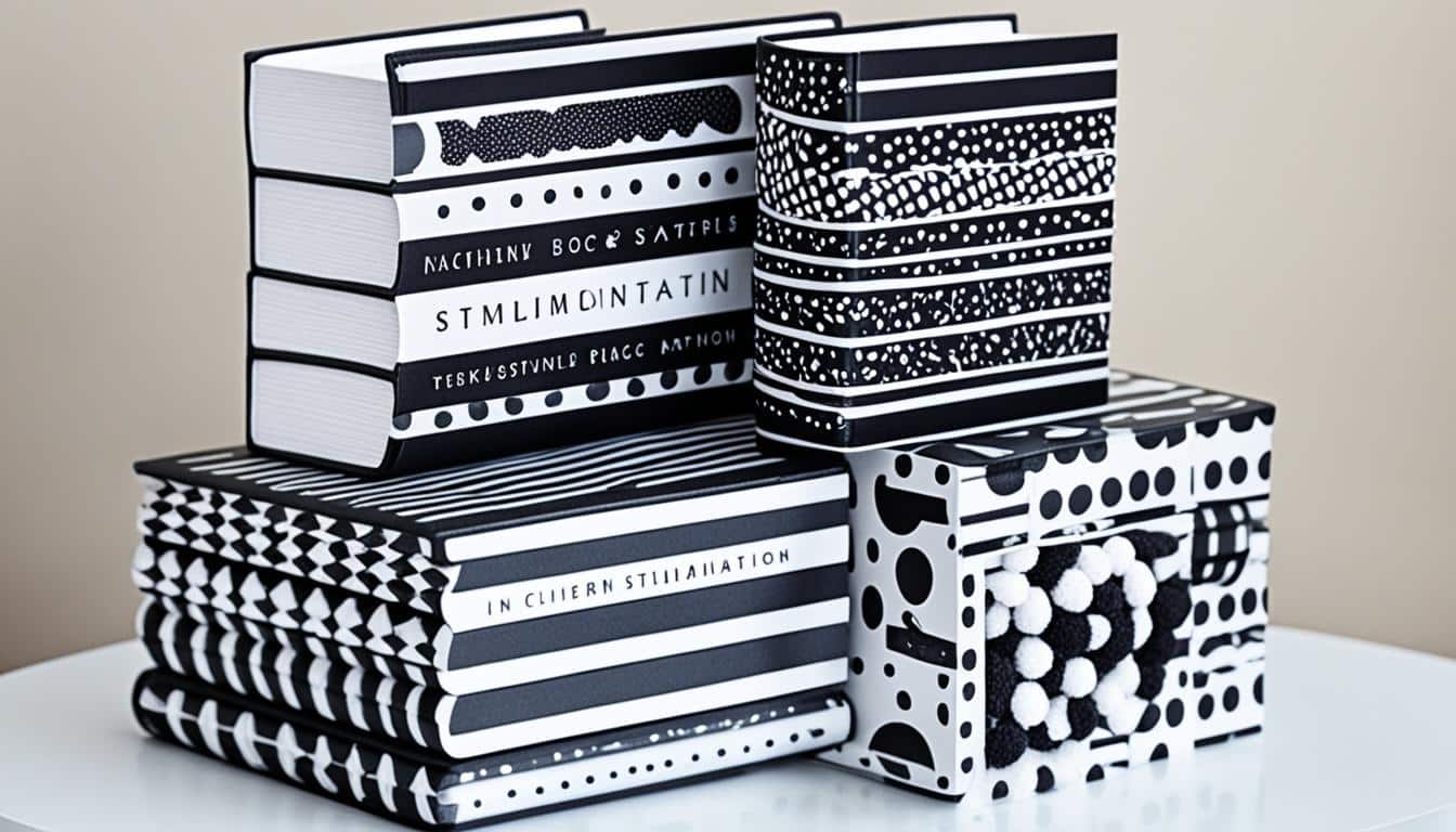 Black, White & Bright: High Contrast Books for Newborn Visual Stimulation